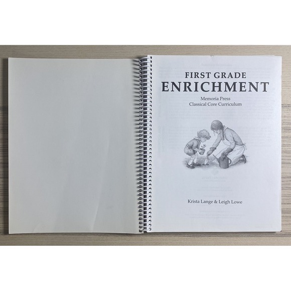 Memoria Press First Grade Enrichment Guide Book of Crafts Homeschool Curriculum - Picture 6 of 16